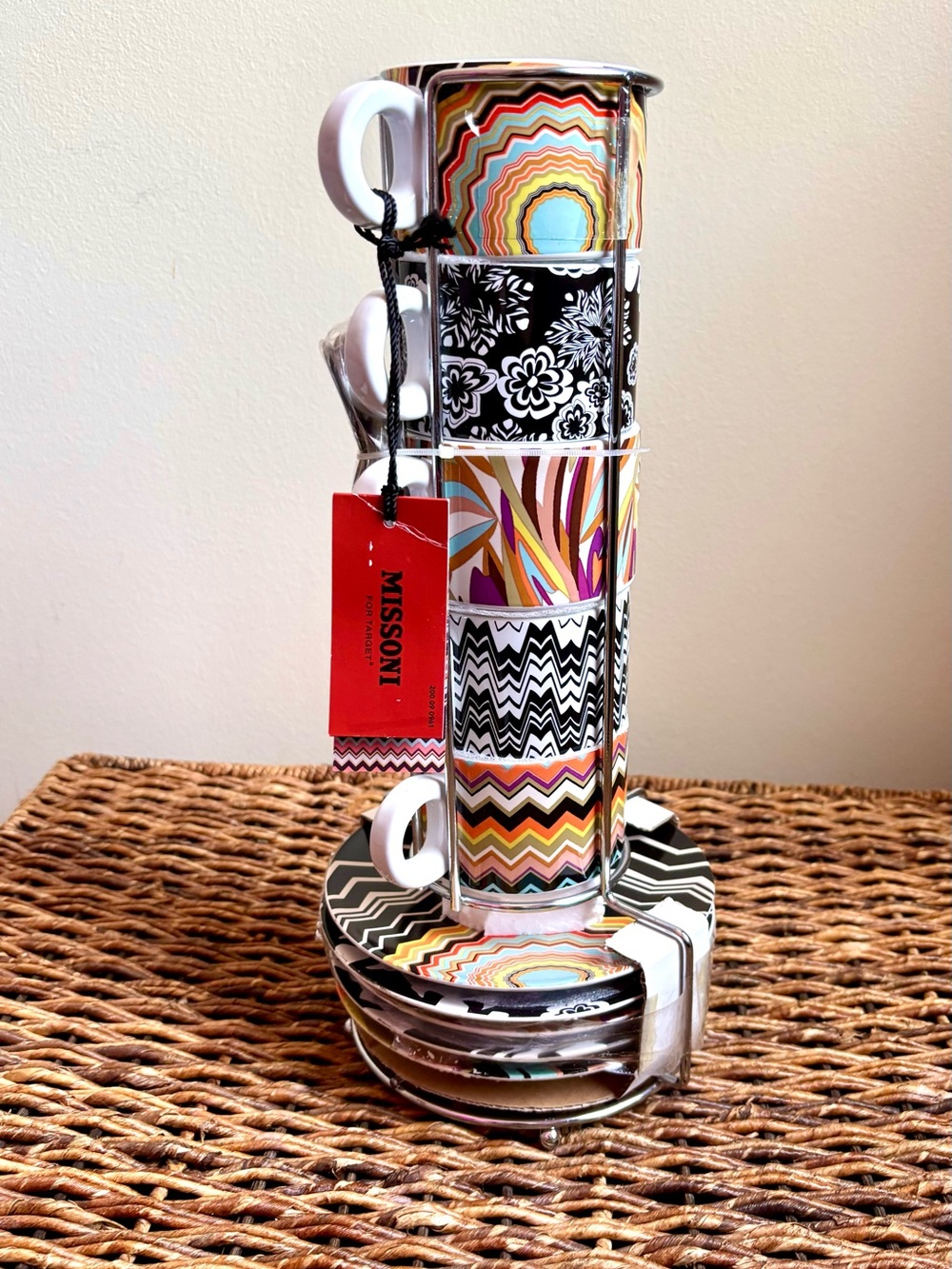Missoni for Target cup set NWT